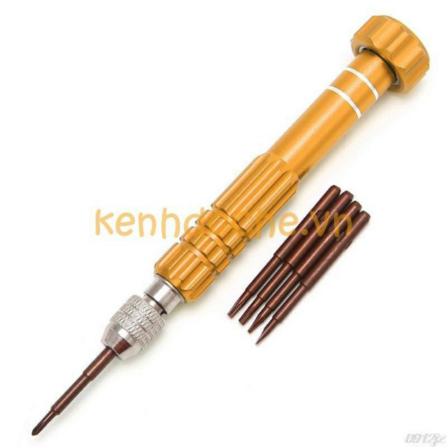 BỘ TÔ VÍT 5 ĐẦU ĐA NĂNG THÉP HSS