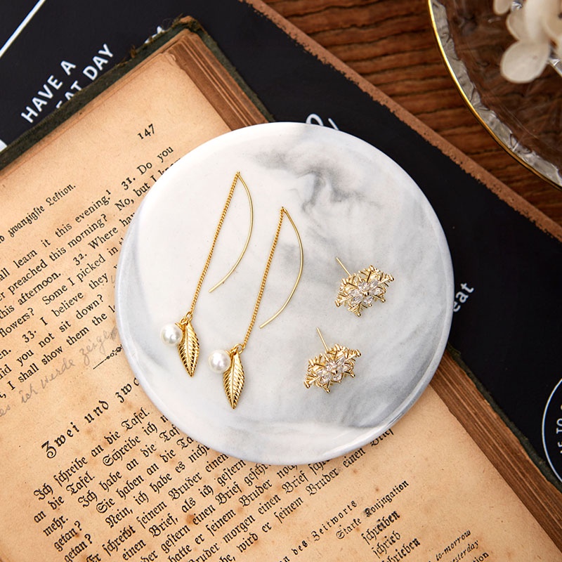 Miếng Lót Ly Họa Tiết Đá Hoa Cương Chịu Nhiệt Tiện Dụng
