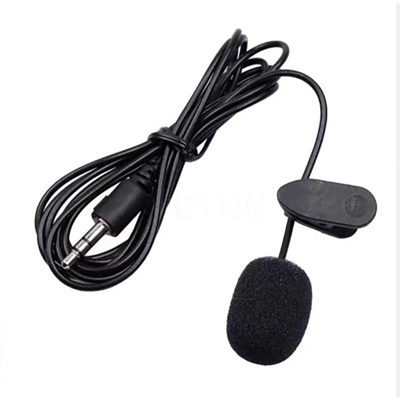 Micro 3.5mm nhỏ rảnh tay có dây đeo cổ cho máy tính xách tay khi quay video YouTube/ hội nghị truyền hình/ Vlog