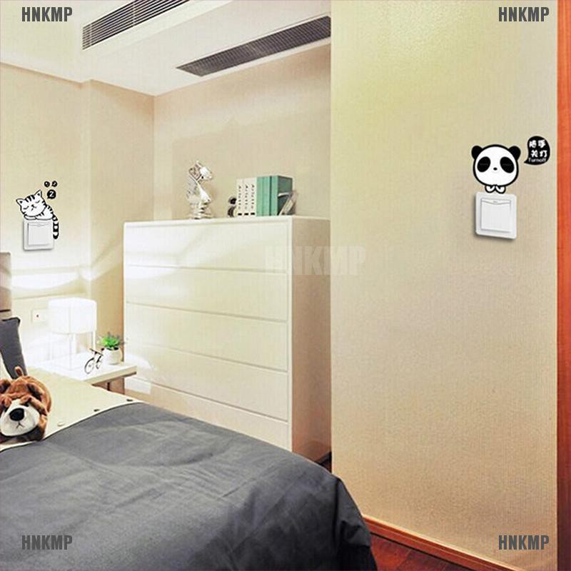 11 Sticker dán ổ cắm tường kiểu dáng hoạt hình dễ thương