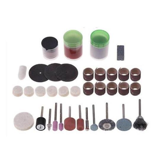 Bộ phụ kiện máy khoan, mài, khắc đa năng 105 pc