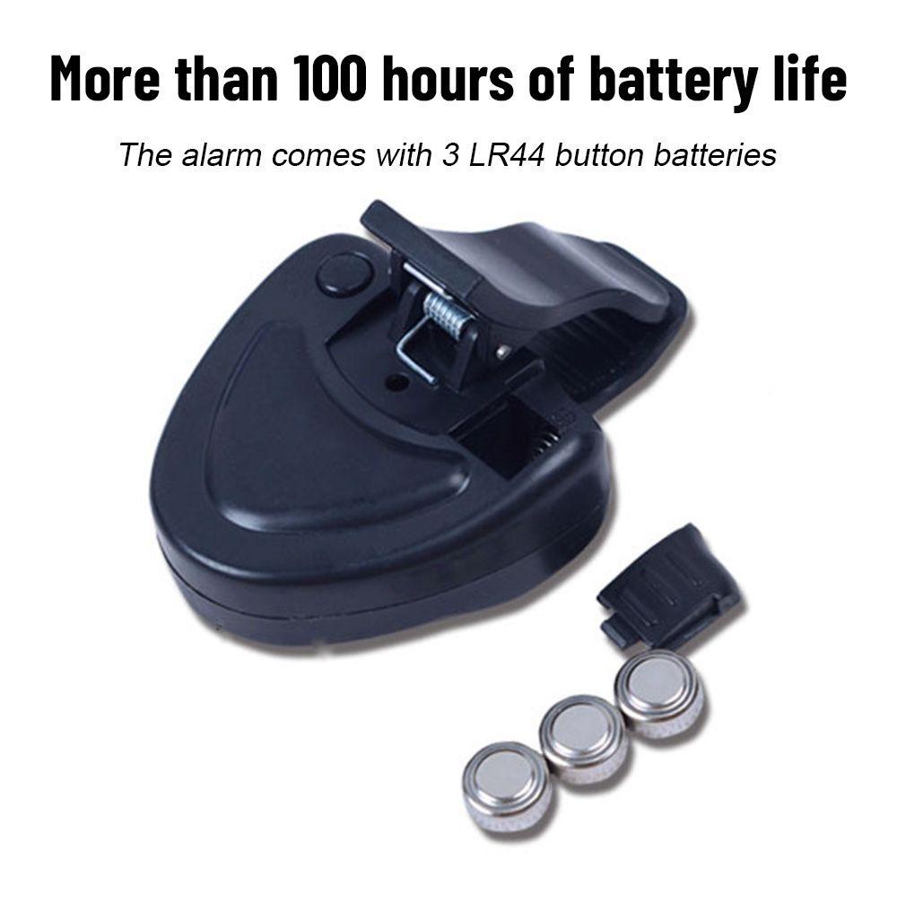 MUVAKO Chuông Báo Cá Cắn Câu Có Đèn LED