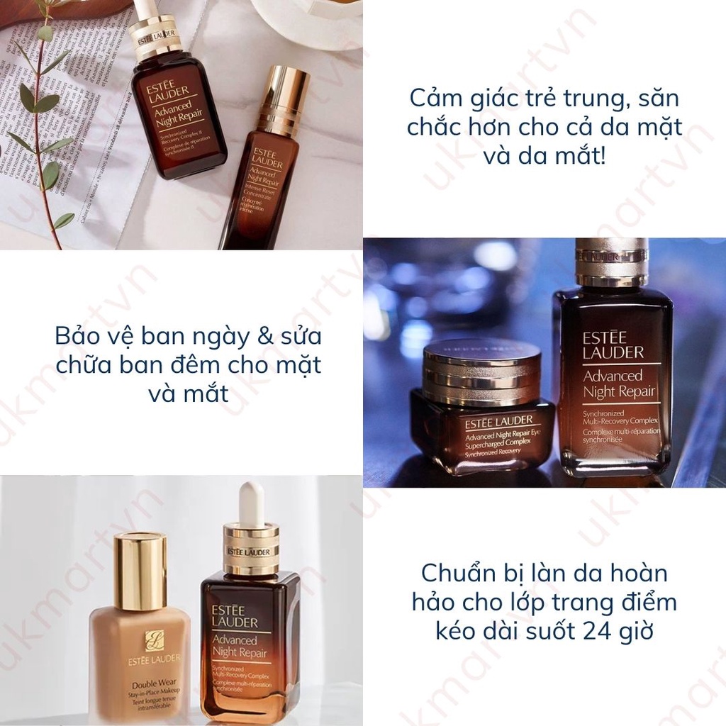 Serum Tinh Chất Estee Lauder Advanced Night Repair Phục Hồi, Tái Tạo, Chống Lão Hóa Da Kem Mắt Estee