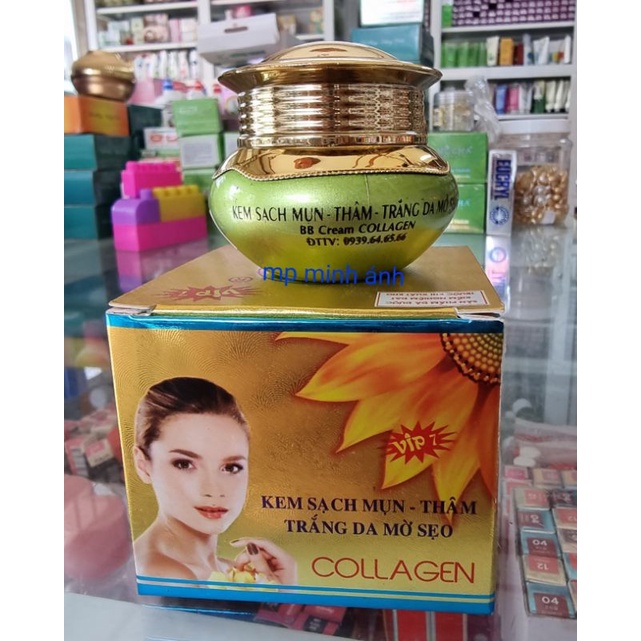 kem linh chi vàng mụn thâm trắng da 25gr { chuẩn cty }