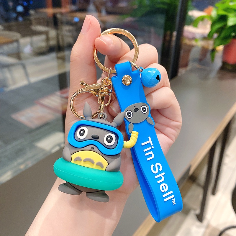 Búp Bê Hình Chú Voi Hoạt Hình Ba Chiều Bằng PVC Keo Dán Túi Xách