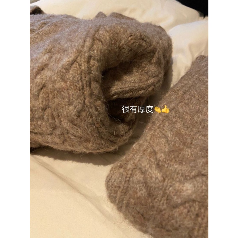 Bộ Đồ Dệt Kim!F &amp; X Bộ Áo Sweater Dệt Kim Lông Cừu Bắc Cực Mềm Mại Cài Nút Chéo Màu Trơn Gợi Cảm Đọc Cao Cấp Cho Nữ Mùa Thu