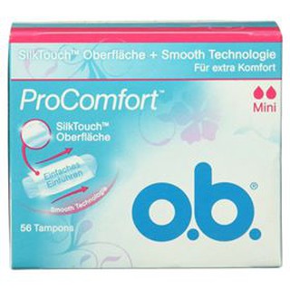 Tampon ob Đức mini 56 - Băng vệ sinh dạng nút thế hệ mới ( mẫu mới nhất)