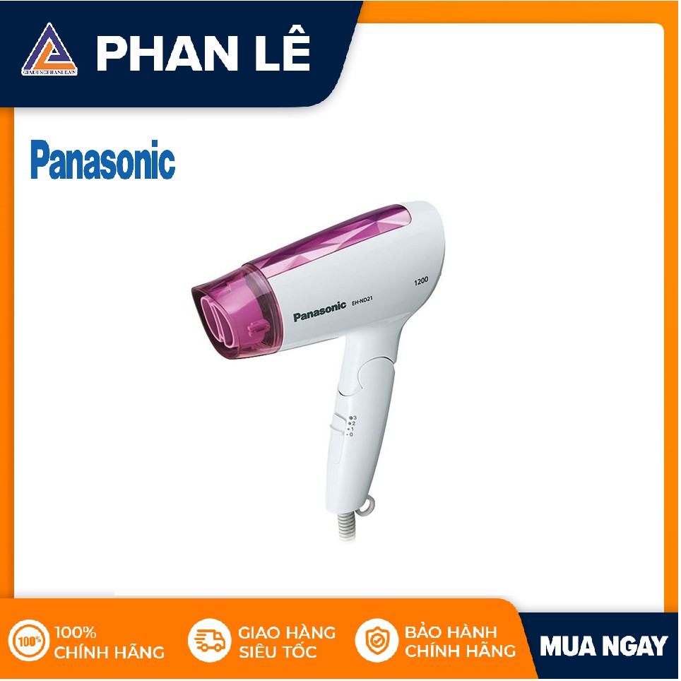 Máy sấy tóc Panasonic PAST-EH-ND21-P645 (Trắng phối tím)