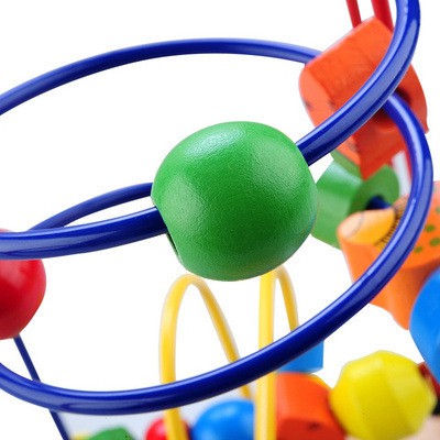 Đồ Chơi Gỗ BeThongMinh - Mê Cung Luồn Hạt Loại To Rèn Luyện Sự Khéo Léo Kỹ Năng Phát Triển Cho Bé