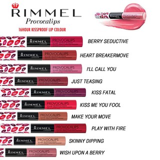 Son 2 đầu Rimmel London Provocalips 16HR