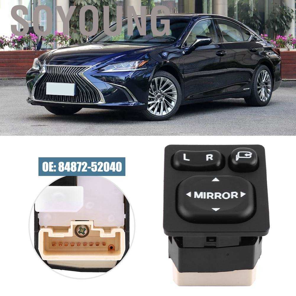 [Hàng tồn kho] Công Tắc Điều Khiển Gương Chiếu Hậu Cho Xe Hơi Toyota Lexus 84872-52040