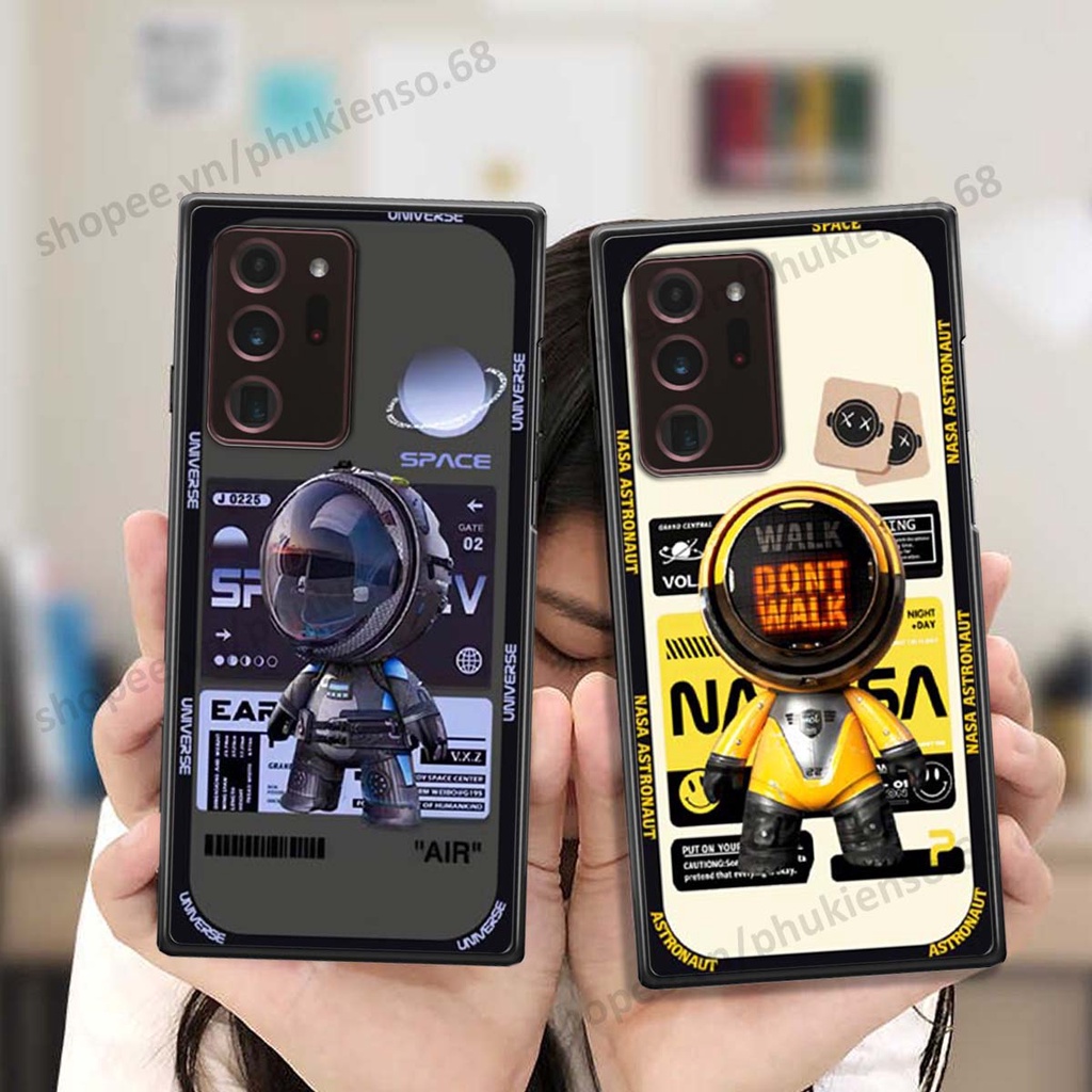 Ốp lưng Samsung Note 20 Ultra hình người máy, robot nasa đáng yêu dễ thương