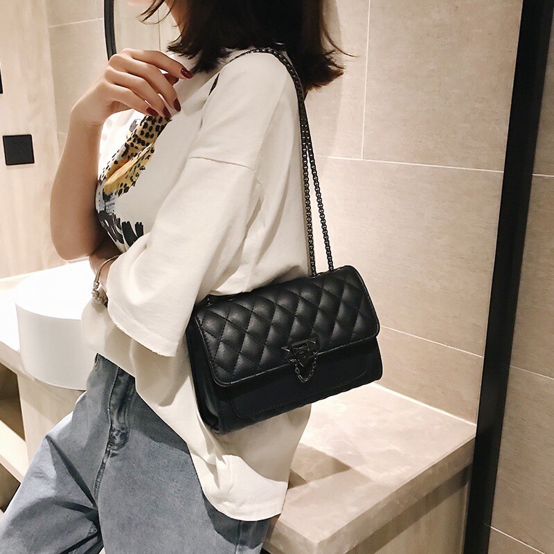 Túi xách nữ đeo chéo mẫu mới, túi xách thời trang Quảng Châu đẹp, bền 082 - ANTA.BAGS