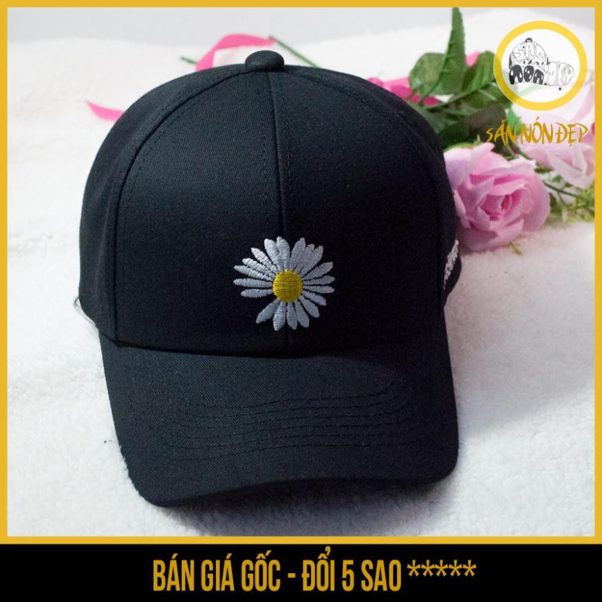 Mũ nón lưỡi trai hoa cúc họa mi - Săn nón đẹp