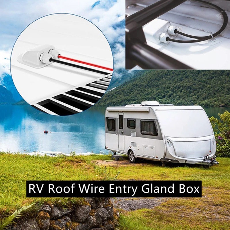 Hộp Dây Cắm Mái Xe Caravan Dùng Năng Lượng Mặt Trời