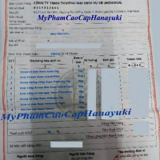 Kem dưỡng đêm hanayuki