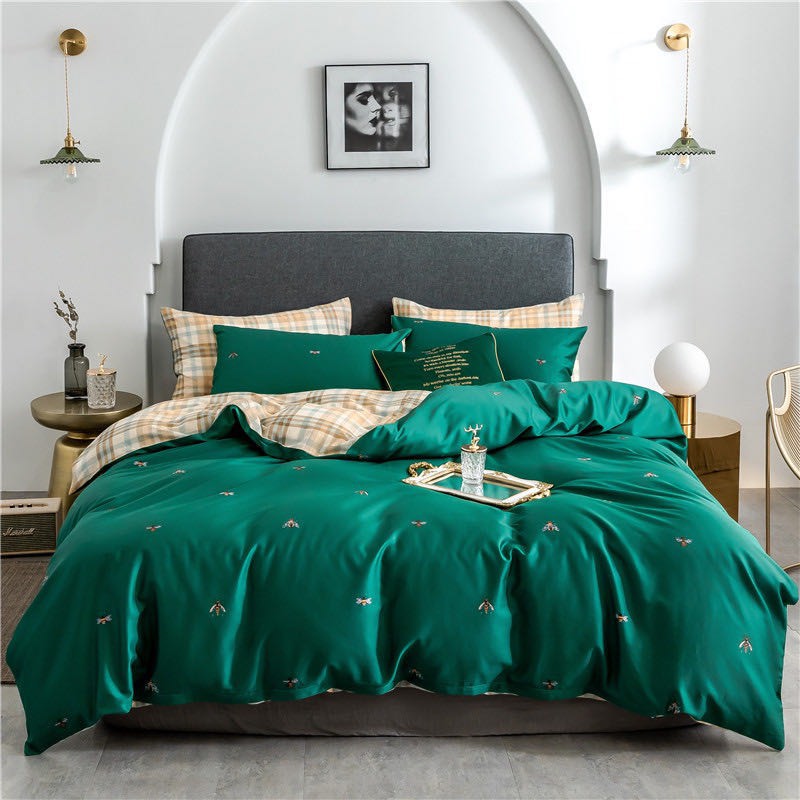 BỘ CHĂN GA GỐI LỤA 60S HỌA TIẾT CAO CẤP HÀNG NHẬP KHẨU