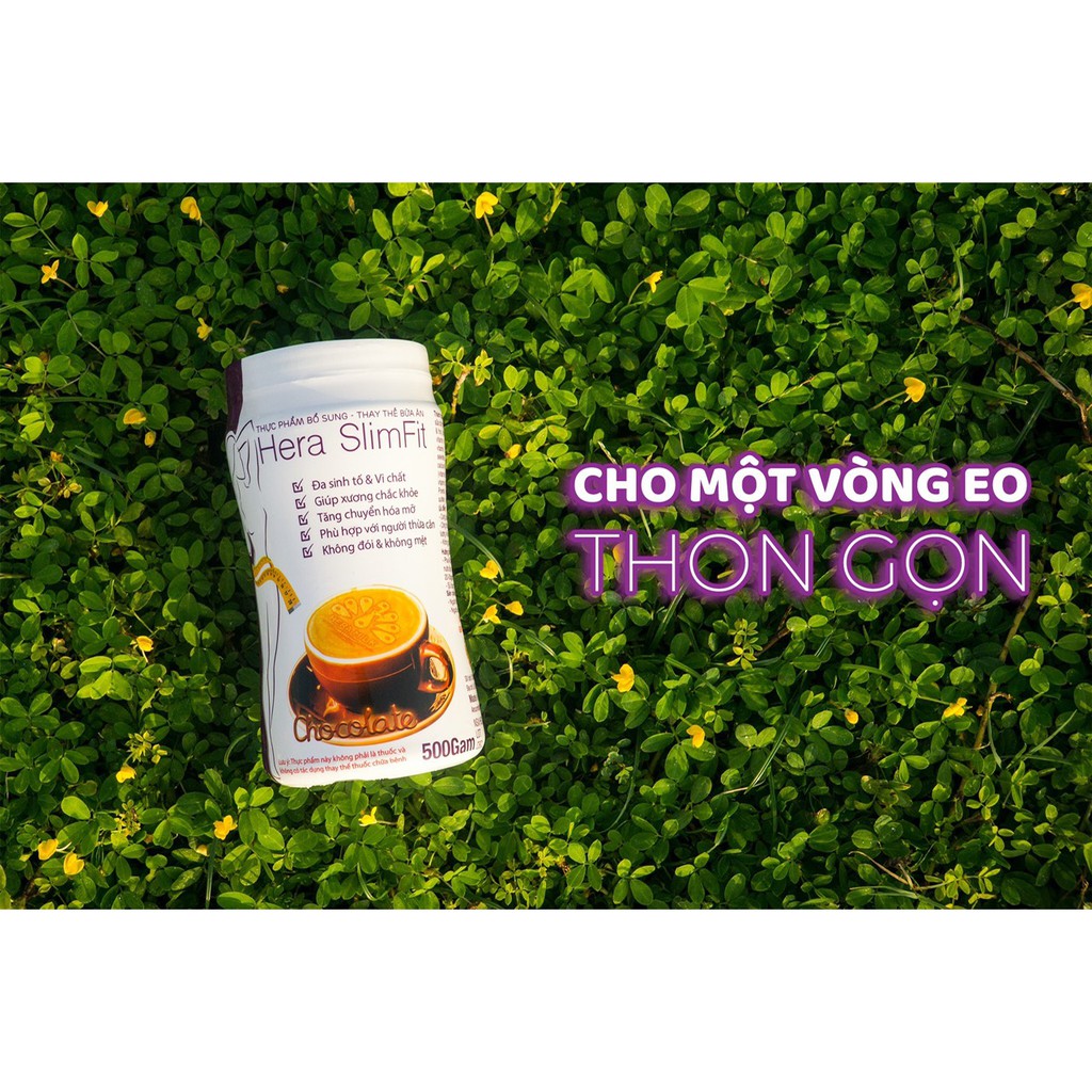 [GIẢM EO SIÊU TỐC] SỮA GIẢM CÂN HERA SLIMFIT COMBO 2 HỘP 500G | BigBuy360 - bigbuy360.vn