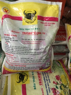 Phân hữu cơ vi sinh trichoderma+ TE - gói 1kg ĐẦU TRÂU