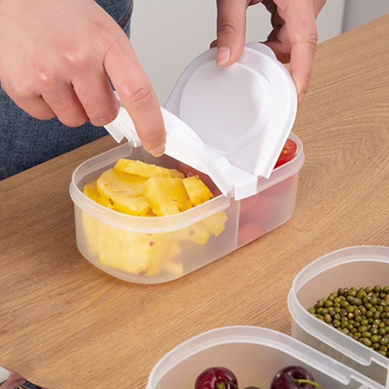 Hộp Đựng Thực Phẩm 2 Ngăn Tiện Lợi