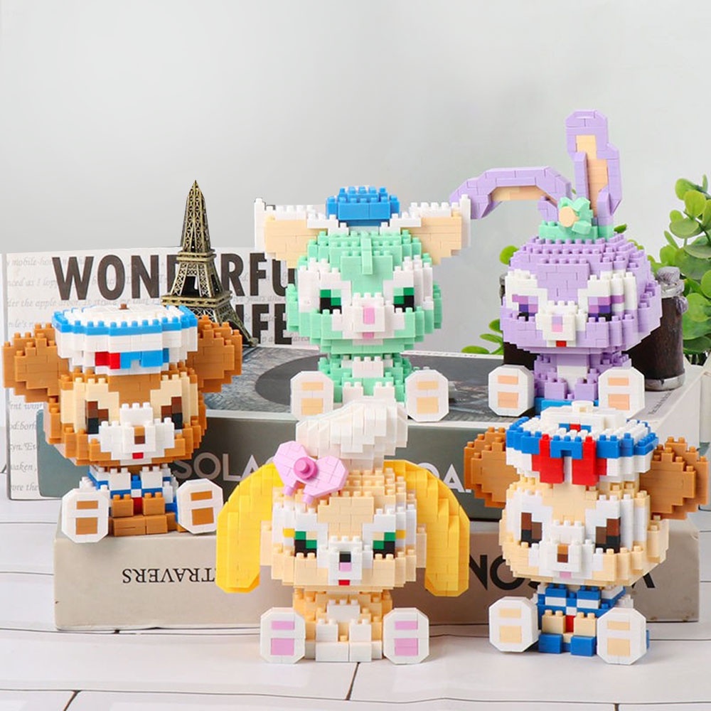1 bộ đồ chơi xếp hình lego phong cách Nhật Bản dễ thương cho bé