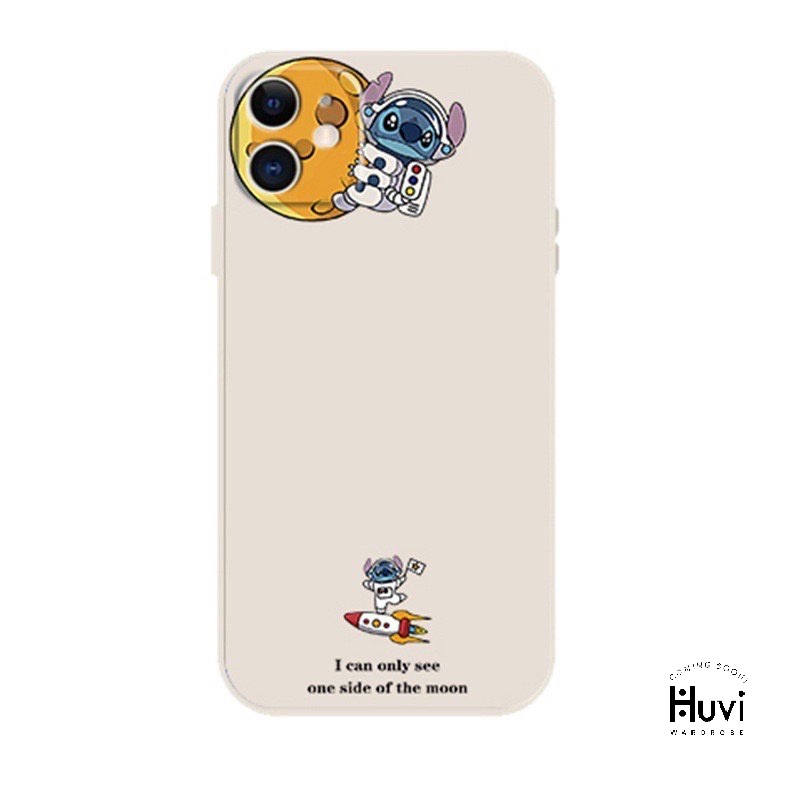 Ốp Iphone 11 12 Pro 12pro Max 12mini 7Plus 8plus X Xs Max Cute Giải cứu trái đất in 3D 4 góc silicon bảo vệ camera