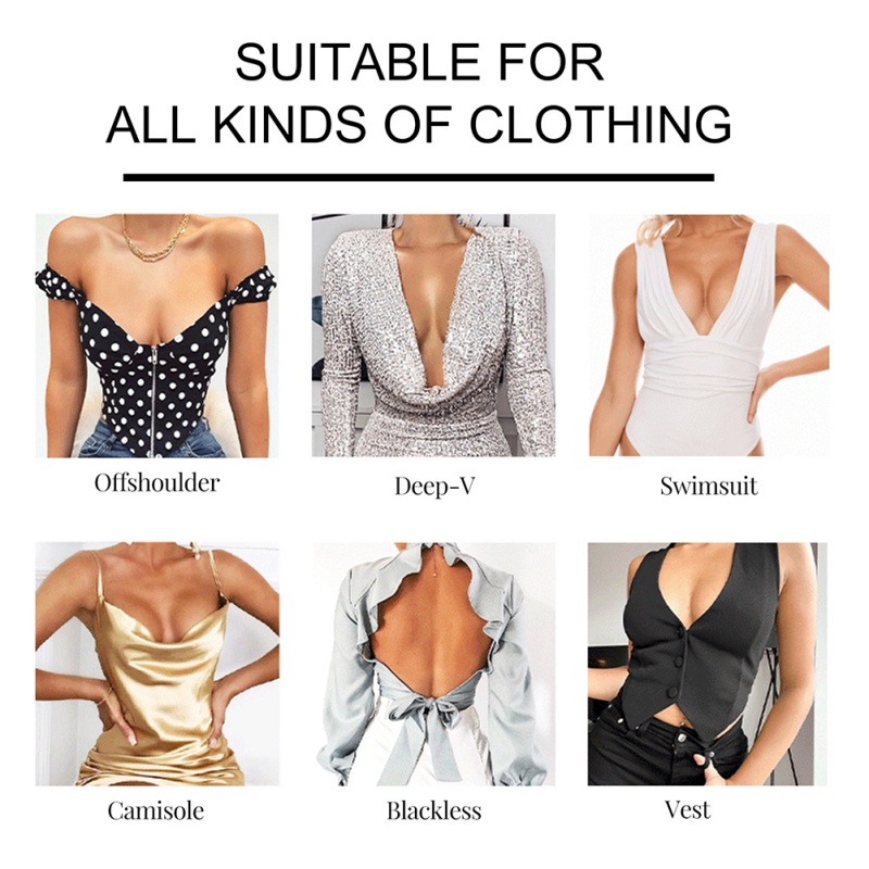 Băng Dán Nâng Ngực Vô Hình Chống Nước Chống Mồ Hôi