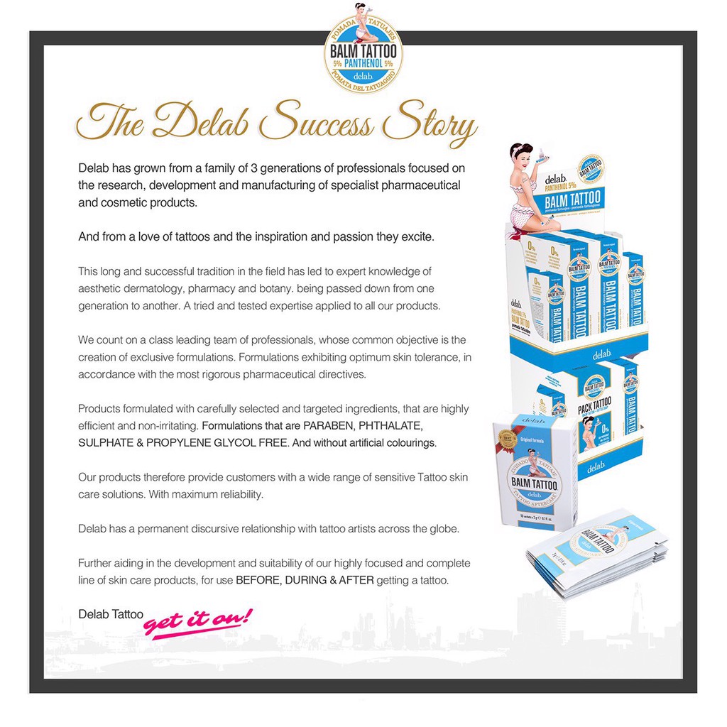 Kem dưỡng hình xăm Balm Original 8g