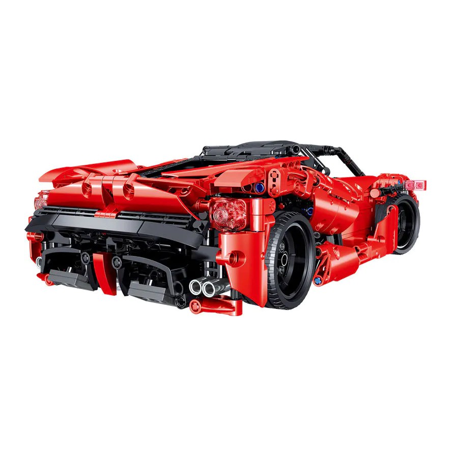 Xếp Hình ZHEGAO QL0417 - Xe Thể Thao Ferrari LaFerrari Tỷ Lệ 1:10, 1580 Chi Tiết (Series Technic)