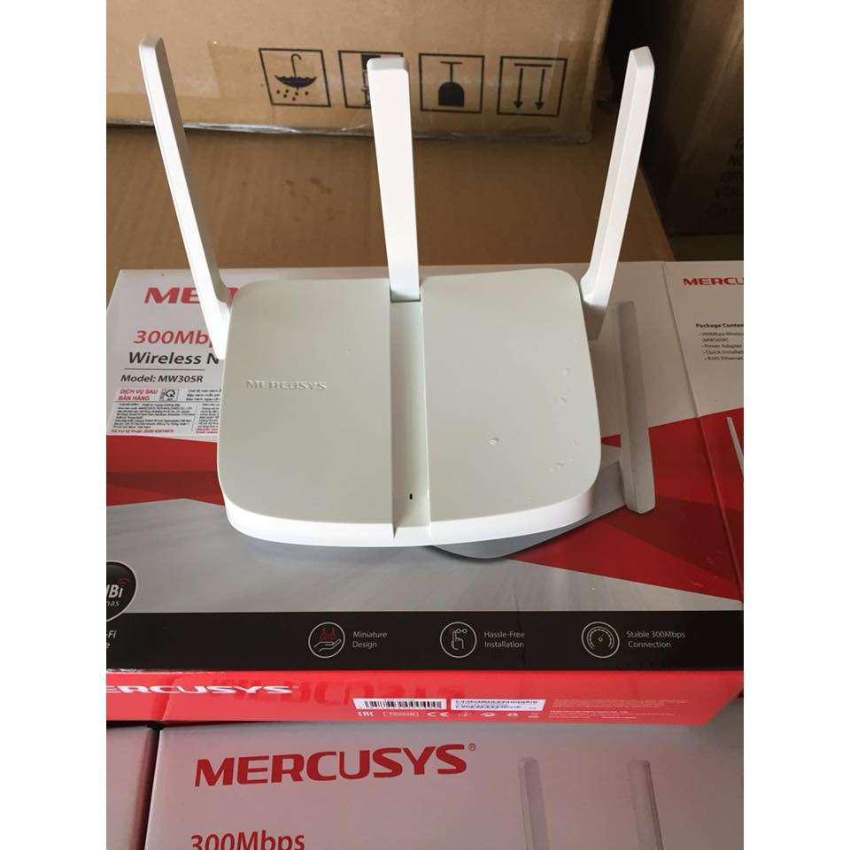 Bộ phát wifi 3 râu Mercusys MW305R chuẩn N 300Mbs | BigBuy360 - bigbuy360.vn