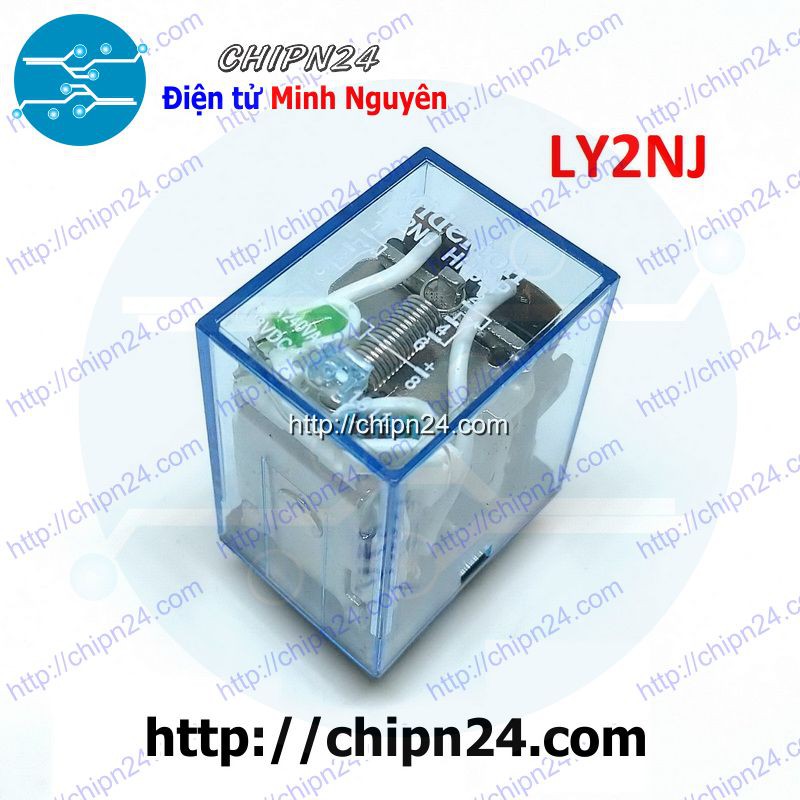 [1 CON] Relay Kiếng LY2NJ 8 chân 10A 110VAC (LY2N-J JQX-13F)