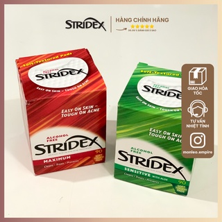 Miếng lau giảm mụn Stridex BHA