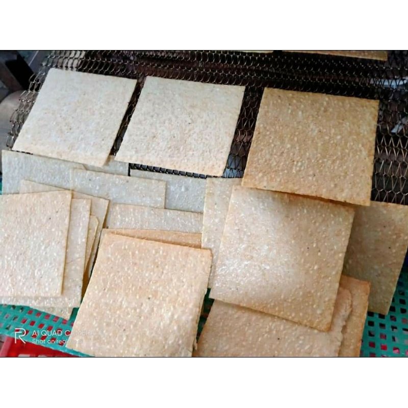 Thùng 50 gói 75gr bánh tráng gạo mè nướng Phương Nguyên - Đặc sản Bình Định