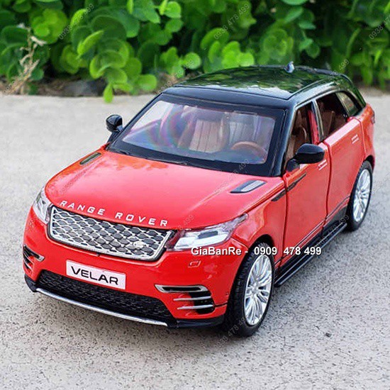 XE MÔ HÌNH TỈ LỆ 1:32 - LAND ROVER RANGE ROVER VELAR - CAIPO - ĐỎ - 9775.2