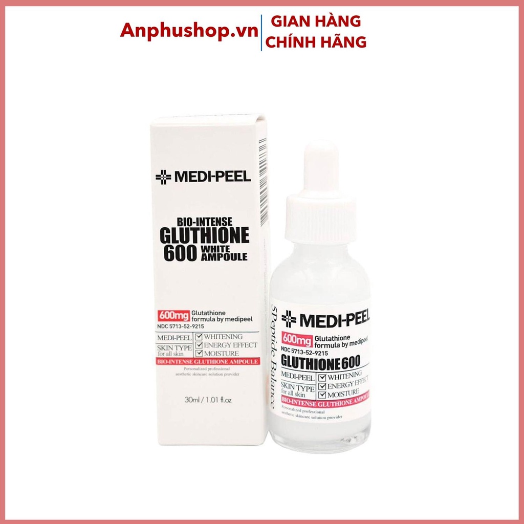 Tinh chất trắng da MEDI-PEEL Serum Gluthione 600 White Ampoule Medi Peel Hàn Quốc ( Hàng chính hãng)