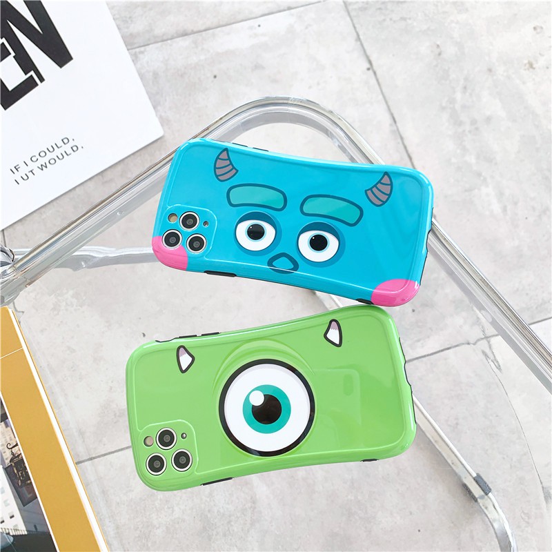 Ốp lưng iphone Mike & Sulley IMD viền cong dày dặn 5/5s/6/6plus/6s/6splus/7/7plus/8/8plus/x/xs/11/12/pro/max/plus/promax | BigBuy360 - bigbuy360.vn