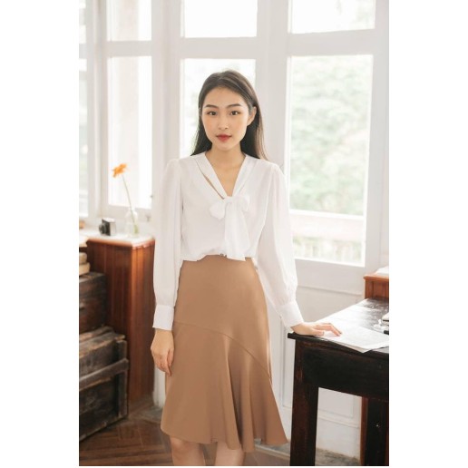 Chân váy xòe chân cá Thời Trang nữ Cao Cấp-Min House