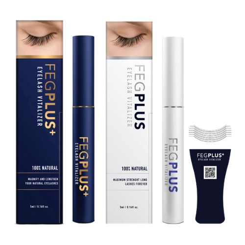 Combo dưỡng mi FEG Plus Toàn Diện Chiết Xuất Từ Organic_Cung cấp dưỡng chất gấp 4 ngày nâng cao hiệu