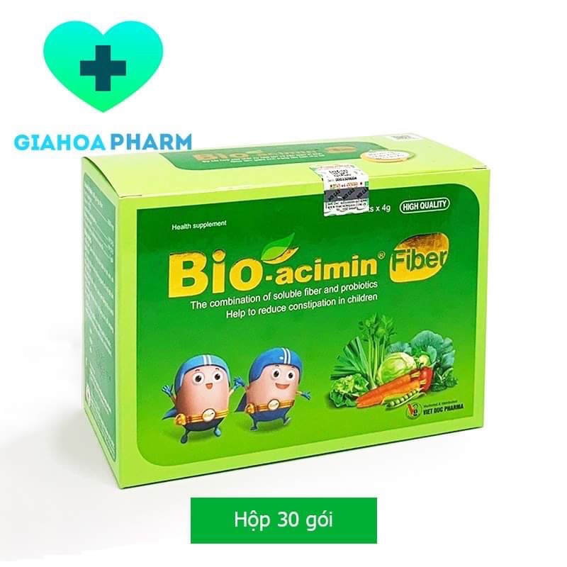 Bio-acimin Fiber - Đặc chế dành riêng cho trẻ táo bón