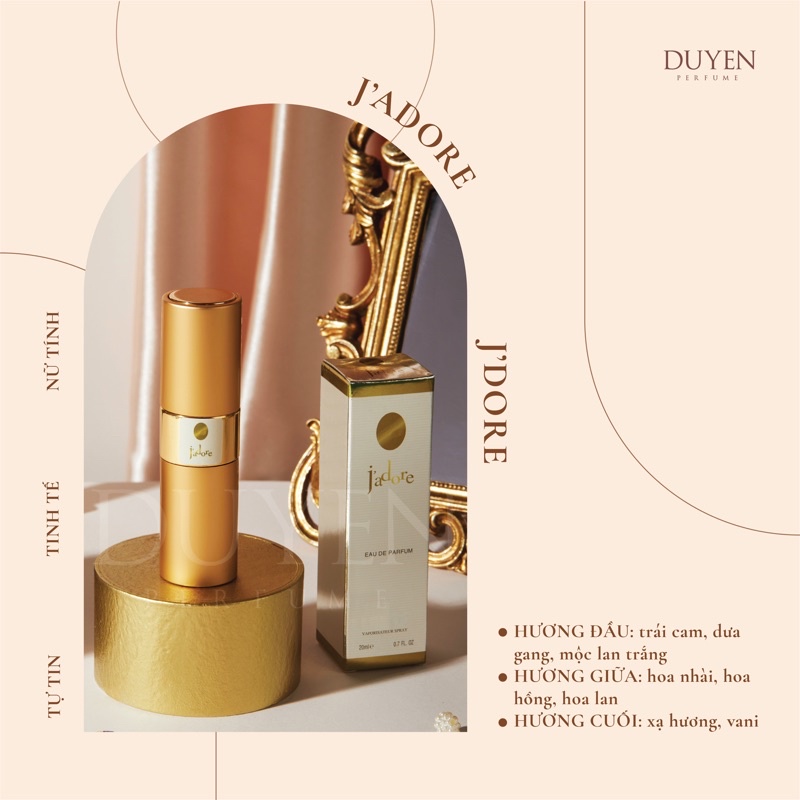 Nước Hoa mini 20ml J’ADORE