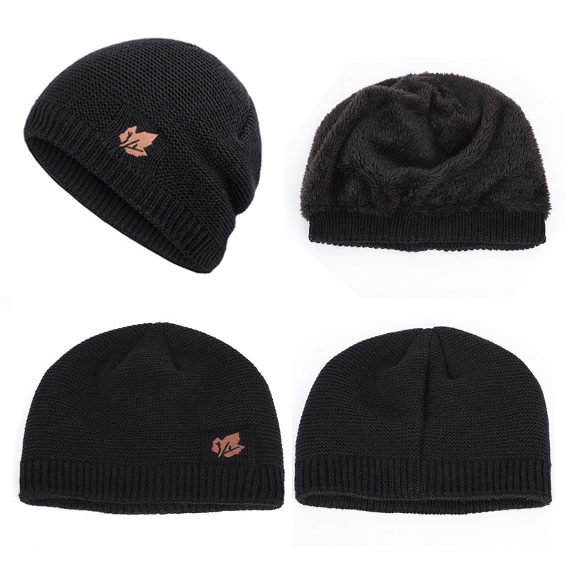 Mũ len giữ ấm mùa đông nhiều màu tùy chọn thời trang dành cho nam