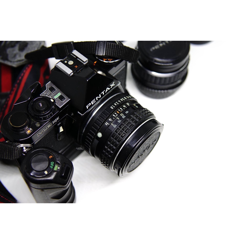 Máy phim Pentax ME/ME Super kèm lens