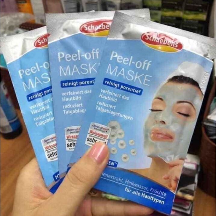 Mặt nạ dưỡng trắng và ngừa mụn Schaebens Đức 10ml - Hàng nội địa Bill Đức