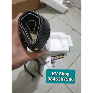 pô akrapovic lục giác carbon