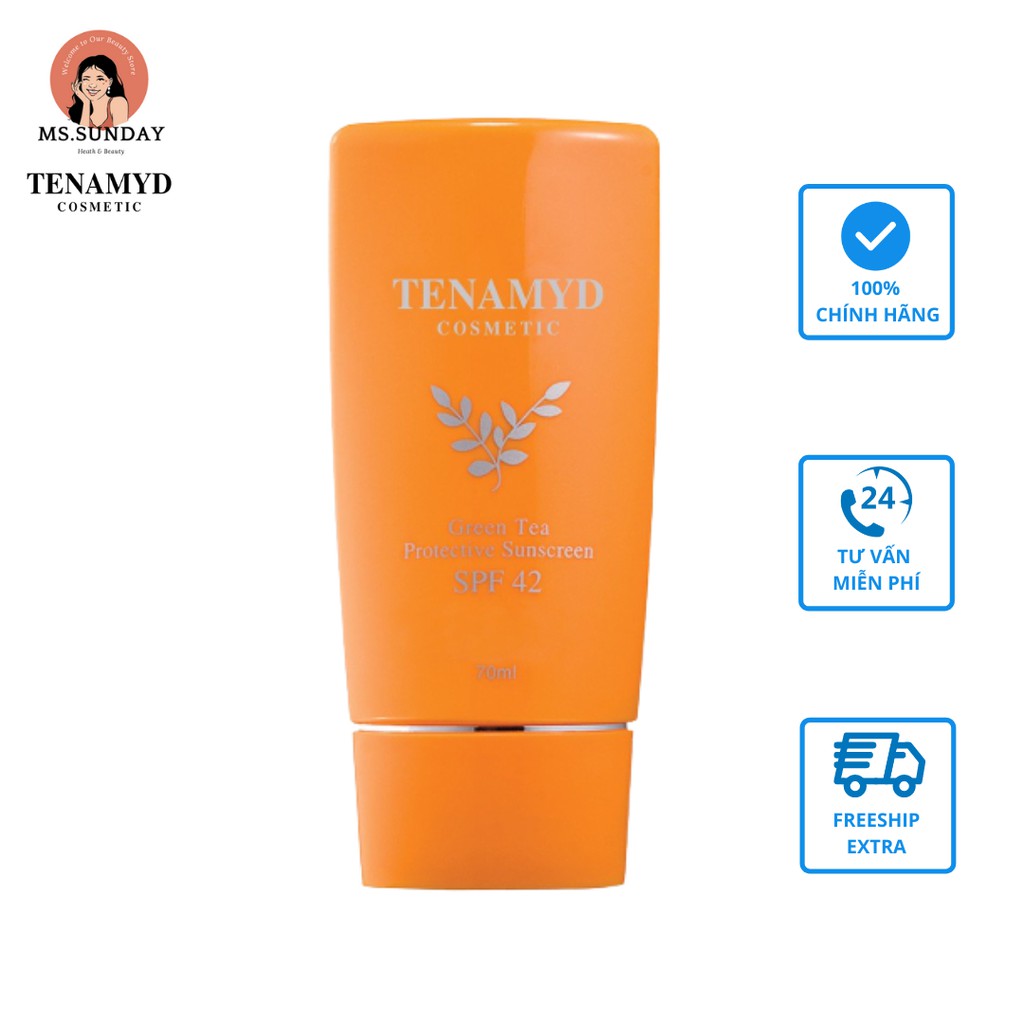 Kem chống nắng trà xanh SPF42/ PA++/ Tuýp/ 70ml - GREEN TEA PROTECTIVE SUNSCREEN SPF42/ PA++