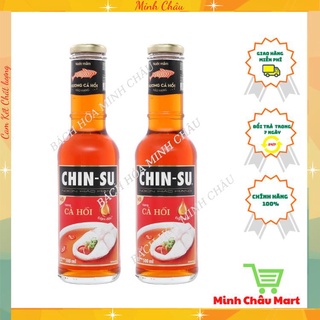 Nước Mắm Chinsu Hương Cá Hồi Chai 500ml/ Mắm Chin-Su