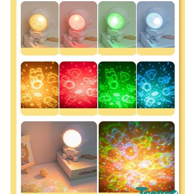 Đèn chiếu galaxy Phi Hành Gia - USB