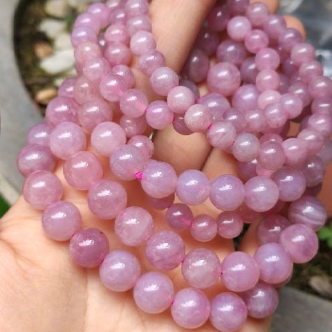 Vòng tay màu hồng phụ kiện mùa hè( nhiều size)_Van jw