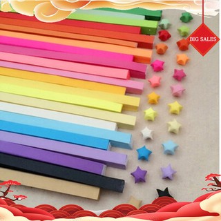 Giấy gấp sao may mắn thiết kế nghệ thuật độc đáo