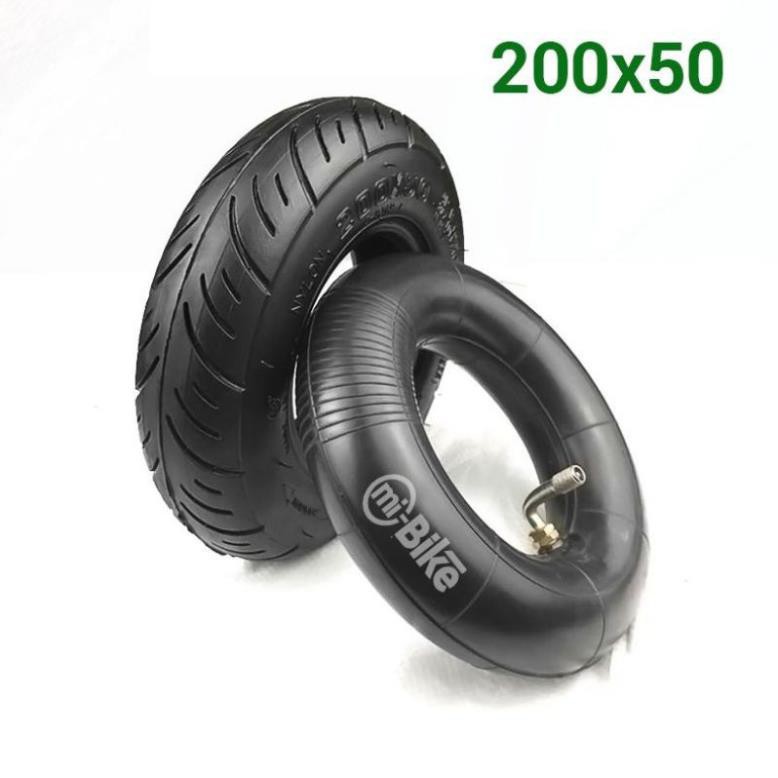 Săm, lốp 8inch 200×50, săm lốp xe scooter mẹ và bé II18